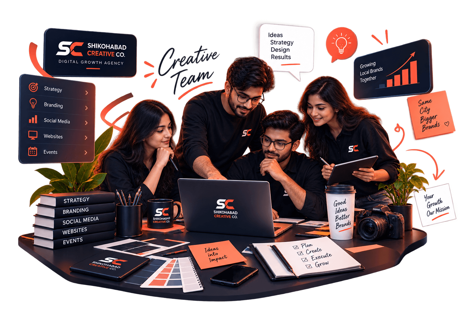 Shikohabad Creative Co. team